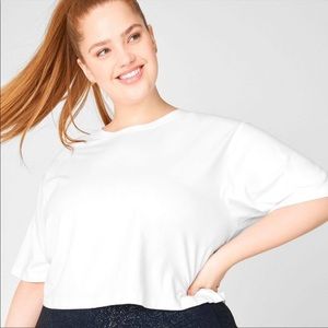 NWT Fabletics Jade Boxy Crop Top, XXL